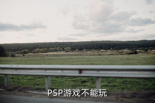 PSP游戏不能玩