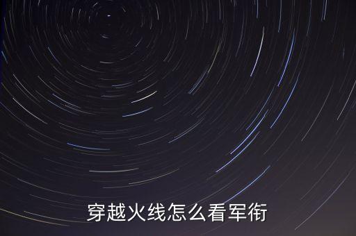 穿越火线怎么看军衔