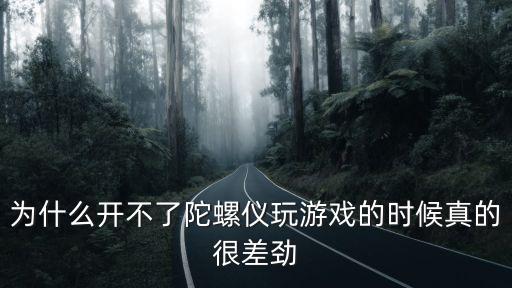 为什么开不了陀螺仪玩游戏的时候真的很差劲