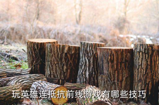 玩英雄连抵抗前线游戏有哪些技巧
