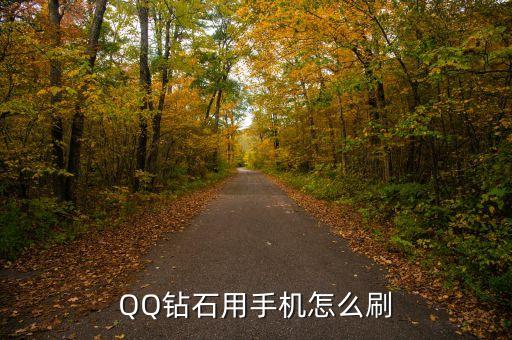 QQ钻石用手机怎么刷