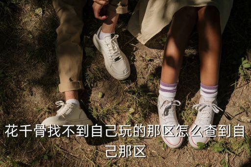花千骨找不到自己玩的那区怎么查到自己那区