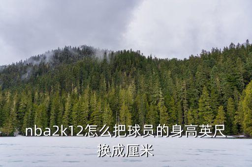 2k20手游三米五的身高怎么弄，请问NBA2K13生涯模式创造人的时候为何不能创造身高