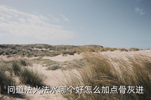 问道法火法水哪个好怎么加点骨灰进