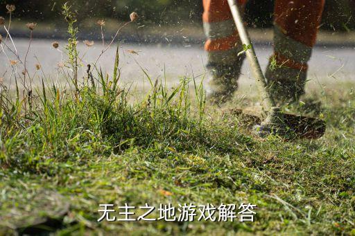 无主之地游戏解答