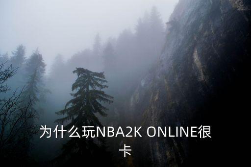 为什么玩NBA2K ONLINE很卡