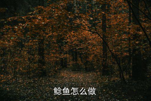 鲶鱼怎么做