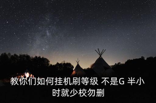 黑色沙漠手游怎么挂机升级，江湖风云录 怎么 home 刷经验