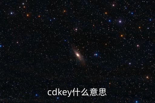 cdkey什么意思