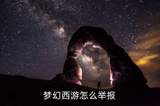 梦幻西游怎么举报