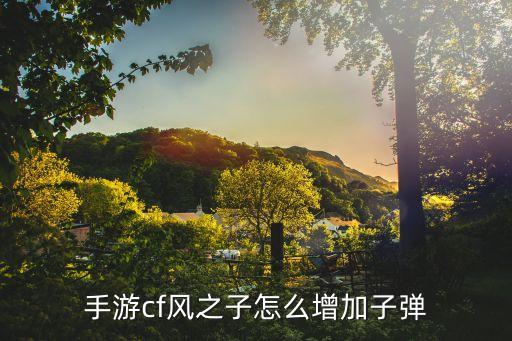 cf手游步枪怎么增加弹数，手游穿越火线步枪怎么子弹加480上