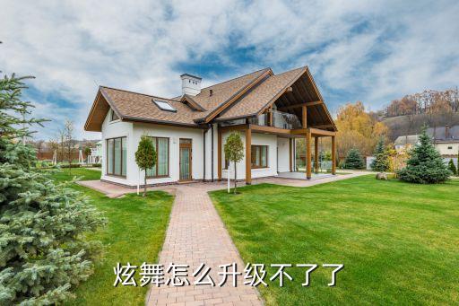 炫舞怎么升级不了了