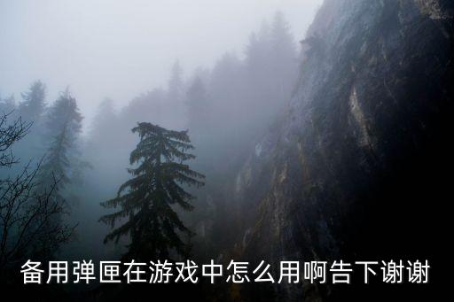 火影忍者手游弹夹怎么放，赠送的弹夹在游戏中怎么使用