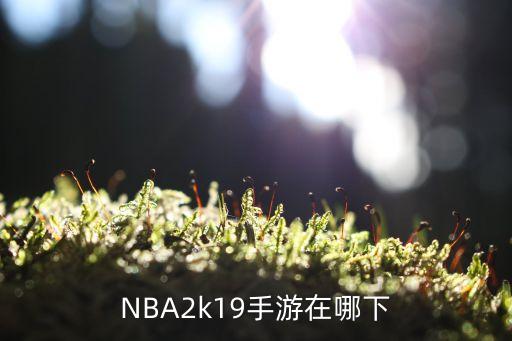 NBA2k19手游在哪下