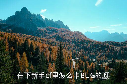 手游cf地狱烈焰怎么卡bug，在CF游戏中 怎么卡BUG