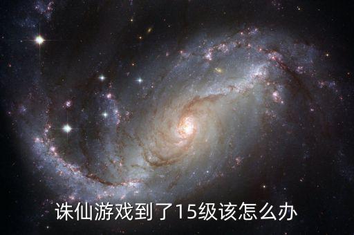 诛仙手游15级怎么玩，诛仙游戏到了15级该怎么办