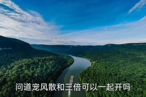 问道宠风散和三倍可以一起开吗