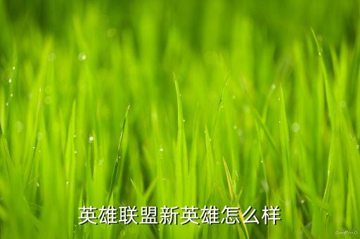 英雄联盟新英雄怎么样