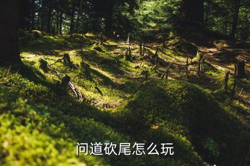 问道手游尾巴怎么过，问道砍尾怎么玩