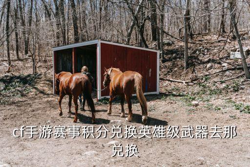cf手游赛事积分兑换英雄级武器去那兑换