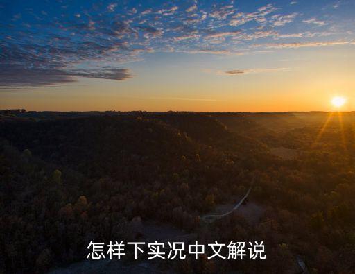 2k22手游怎么下载中文解说，怎样下实况中文解说
