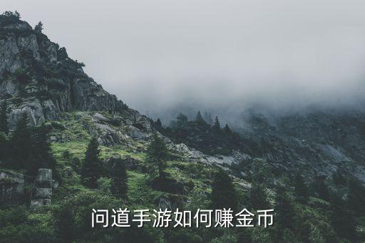 问道手游金钱怎么赚，问道手游的游戏里面怎么赚取金币简单