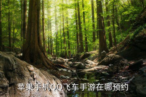 苹果手机QQ飞车手游在哪预约