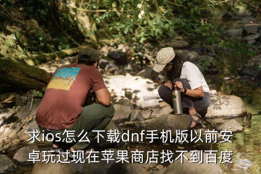 求ios怎么下载dnf手机版以前安卓玩过现在苹果商店找不到百度