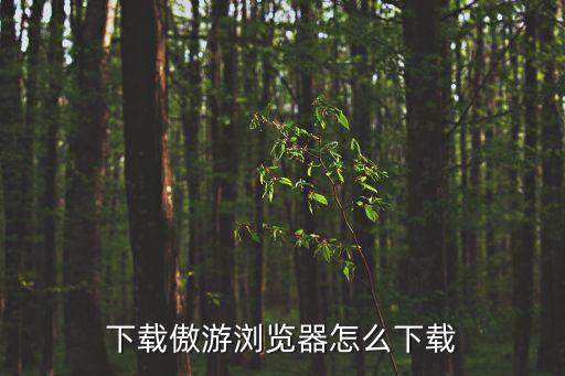 下载傲游浏览器怎么下载