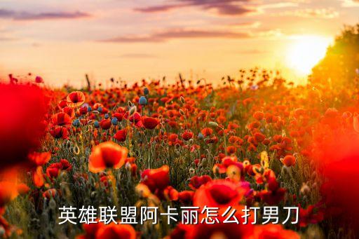 英雄联盟手游寡妇怎么打男枪，英雄联盟阿卡丽怎么打男刀