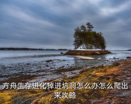 方舟生存进化掉进坑洞怎么办怎么爬出来攻略