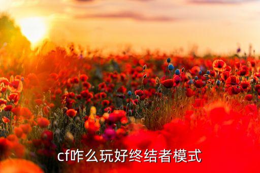cf咋么玩好终结者模式