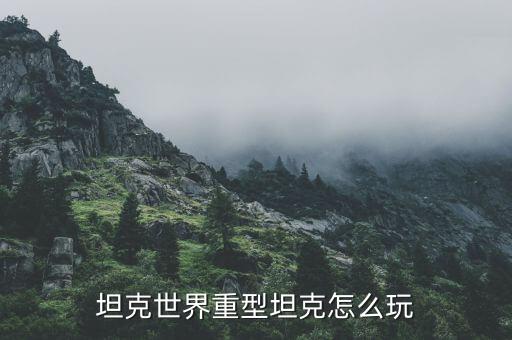 坦克世界重型坦克怎么玩