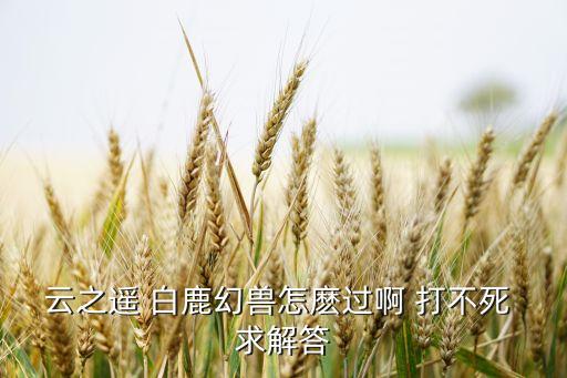 寻仙手游幻兽怎么打，幻兽怎么抓