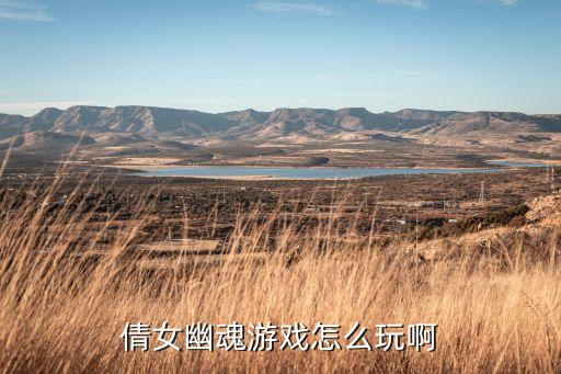 倩女幽魂游戏怎么玩啊