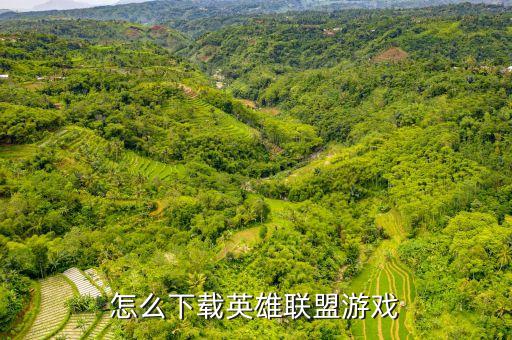怎么下载英雄联盟游戏