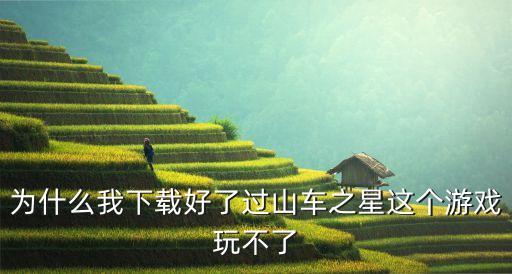 为什么我下载好了过山车之星这个游戏玩不了