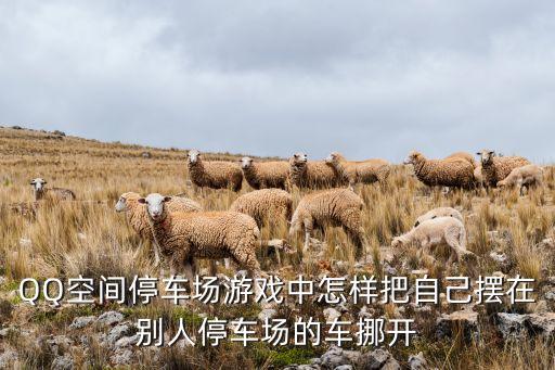 QQ空间停车场游戏中怎样把自己摆在别人停车场的车挪开