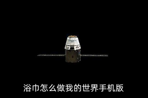 浴巾怎么做我的世界手机版