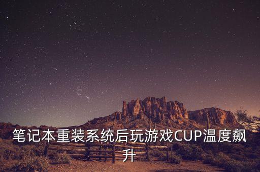 笔记本重装系统后玩游戏CUP温度飙升