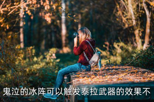 鬼泣的冰阵可以触发泰拉武器的效果不