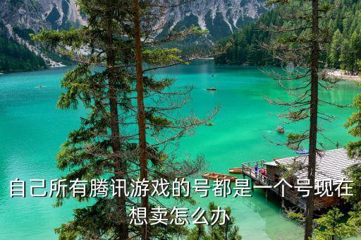 腾讯手游内部福利号怎么卖，自己所有腾讯游戏的号都是一个号现在想卖怎么办