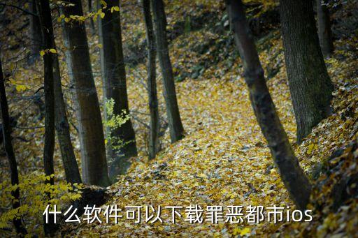 什么软件可以下载罪恶都市ios