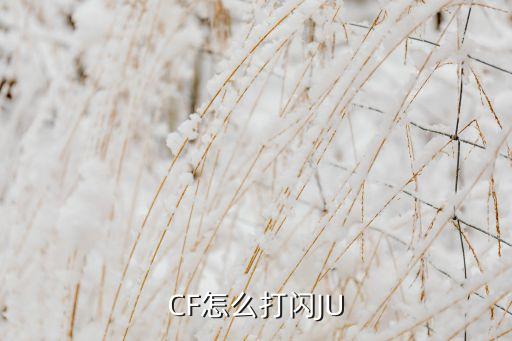 CF怎么打闪JU