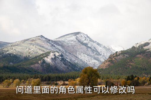 问道手游修改角色怎么改，问道手游怎么改变角色