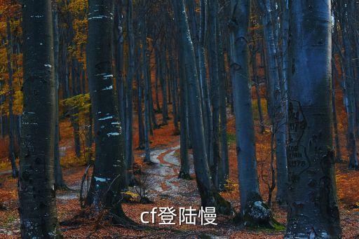 cf登陆慢