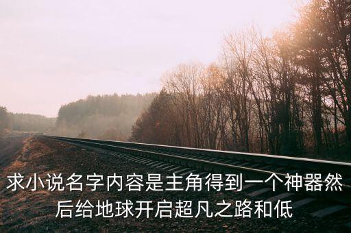 求小说名字内容是主角得到一个神器然后给地球开启超凡之路和低