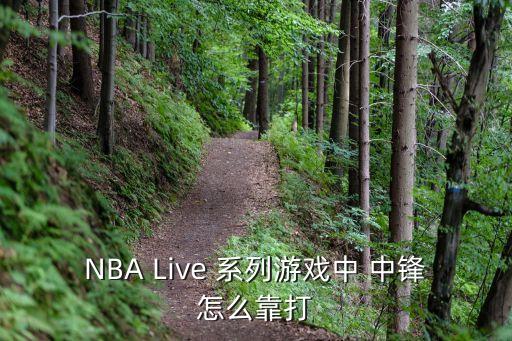 NBA Live 系列游戏中 中锋怎么靠打
