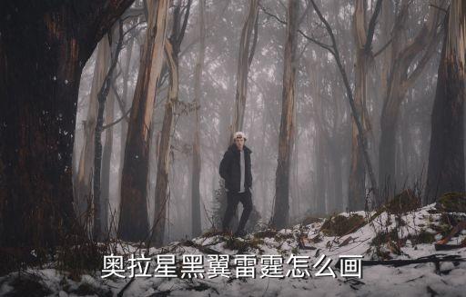 奥拉星黑翼雷霆怎么画