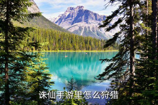 诛仙手游里怎么狩猎